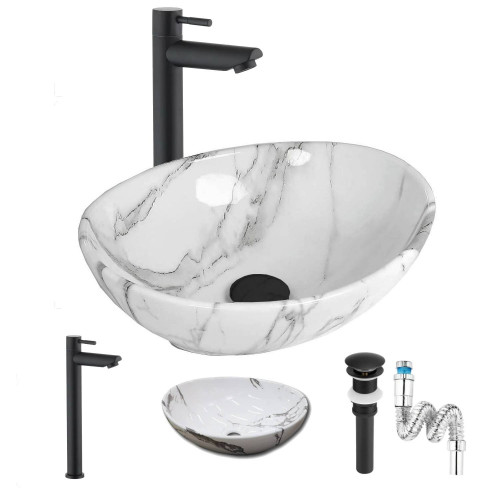 Kit Completo Lavabo Venato...