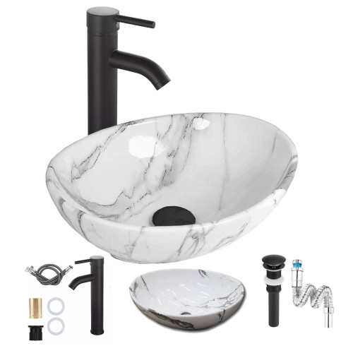 Kit Completo Lavabo Venato...