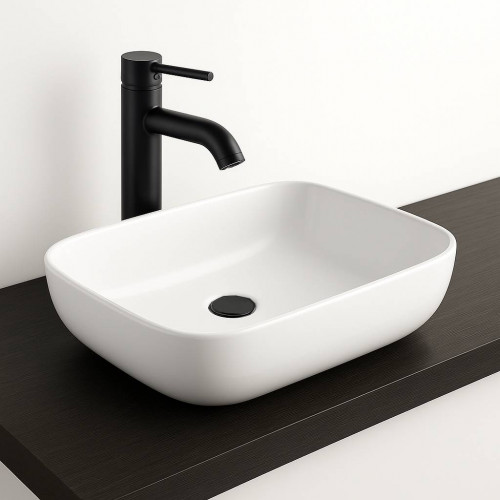 Kit Lavamanos Blanco Vessel...