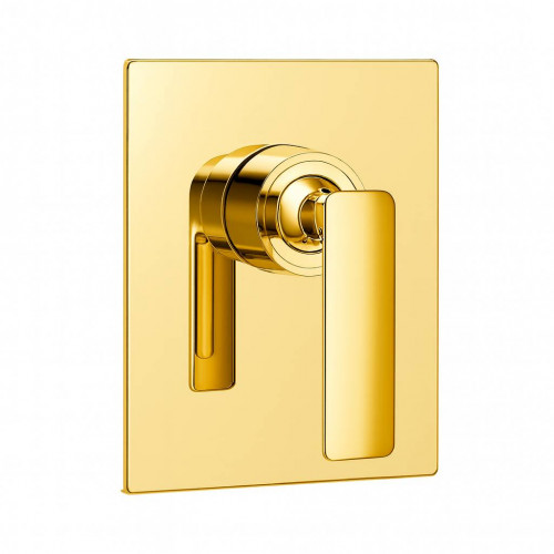 Mezclador de ducha dorado...