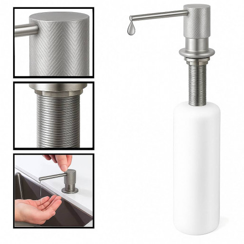 Dispensador Jabón Acero...