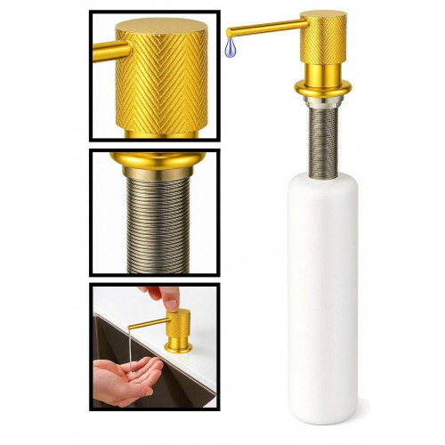 Dispensador Jabón Acero...