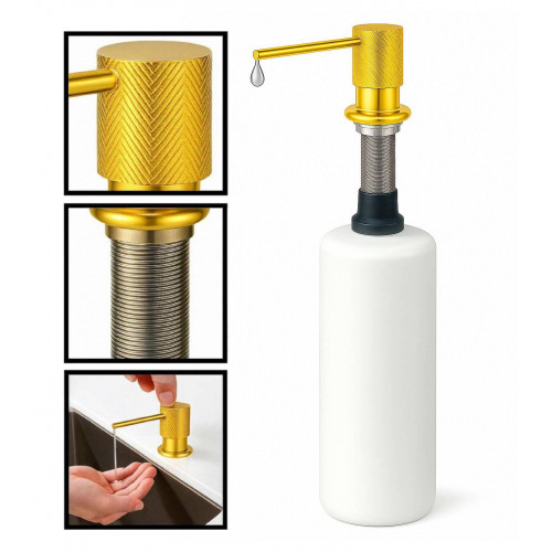 Dispensador Jabón Acero...