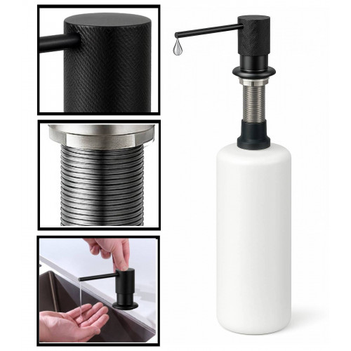 Dispensador Jabón Acero...