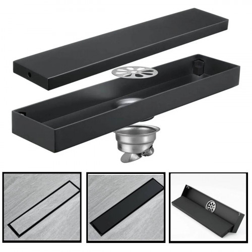 Rejilla Negra Rectangular...