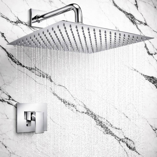 Kit Regadera Panel 40 Cm Y...