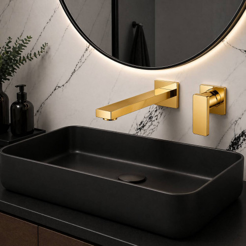 Llave Lavamanos Pared...