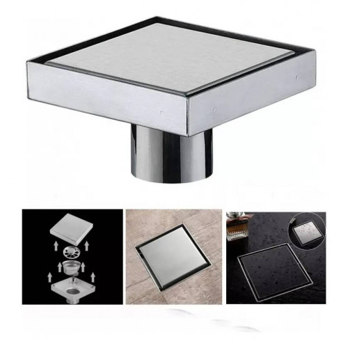 Rejilla Acero Cuadrada 10...