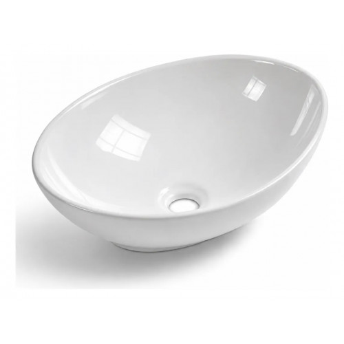 Kit Lavamanos Blanco Canoa -desagüe Sifón Cromado - Griferia