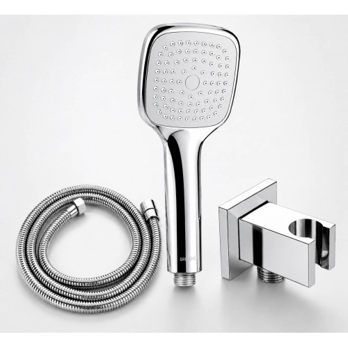 Mezclador Desviador ,ducha 20cm-teleducha Con Escudo