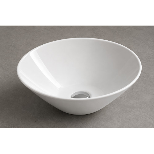 Lavamanos Stagno Blanco 41cm X 14cm Tipo Vessel Alto