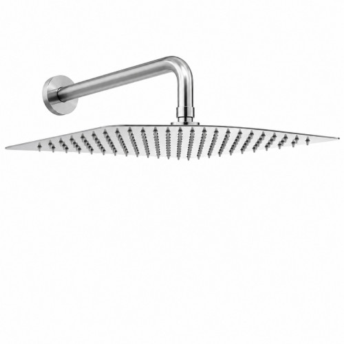 Ducha, Regadera  Anticalcarea 30x30 Cuadrada Kit Tubo  Lujo