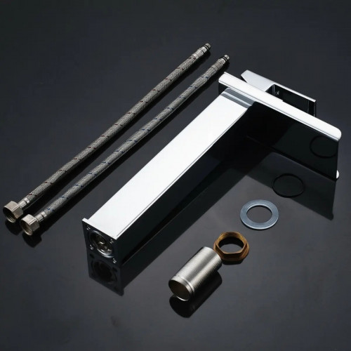 Llave Griferia Mezclador Cascada Rio Para Lavamanos Vessel