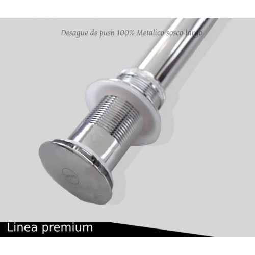 Desagüe O Sifón De Push Largo De Lujo Para Lavamanos