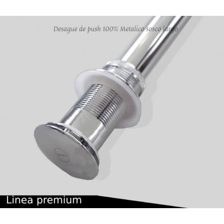 Desagüe O Sifón De Push Largo De Lujo Para Lavamanos