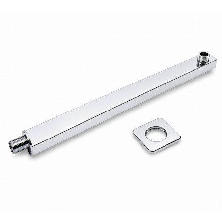 Kit Completo Regadera Mezclador Ducha Monocontrol Cuadrado