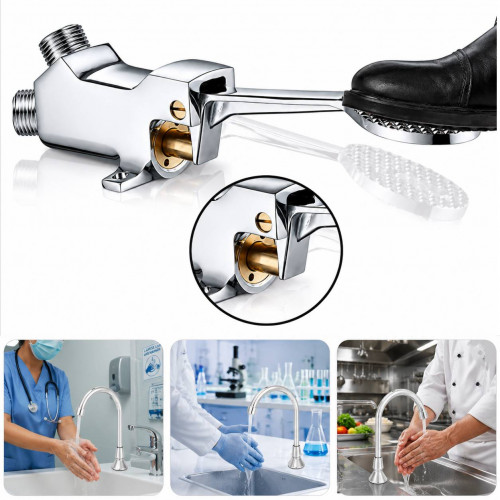 Válvula Llave Pedal Tráfico Pesado Metálica Institucional