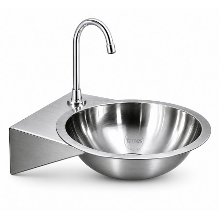 Kit De Válvula O Llave Pedal -lavamanos Acero 35x38 Y Cuello