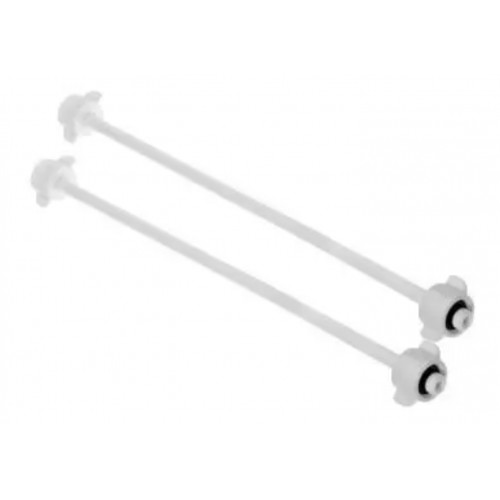 Kit De Válvula O Llave Pedal -lavamanos Acero 35x38 Y Cuello