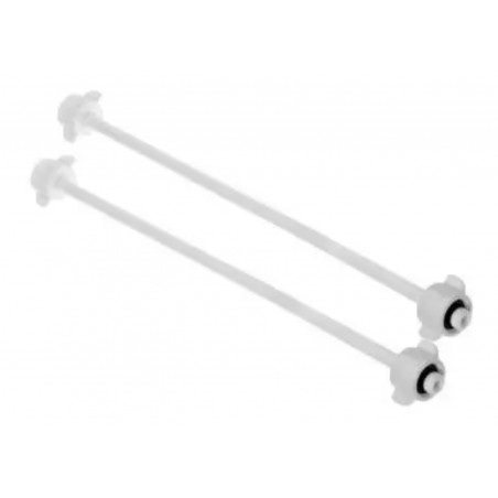 Kit De Válvula O Llave Pedal -lavamanos Acero 35x38 Y Cuello