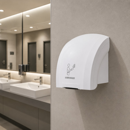 Secador de Manos Sensor Automático Blanco 110v Institucional
