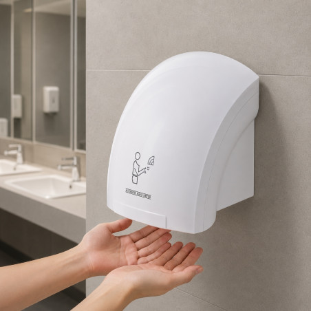 Secador de Manos Sensor Automático Blanco 110v Institucional