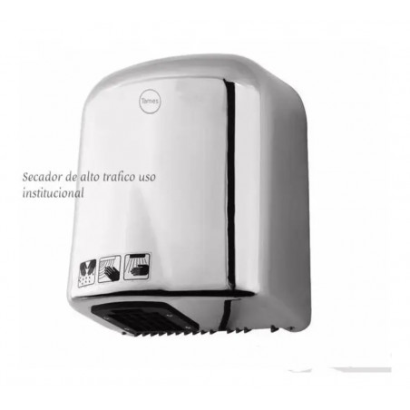 Secador Manos Automático Institucional Acero ,1650w 110 V