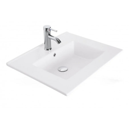 Lavamanos De Incrustar O De Mueble Tipo Plataforma 61 X 47