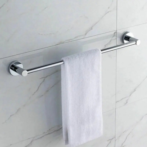 Toallero Barra De 60cm En Acero Puro - Para Baño Zona Húmeda