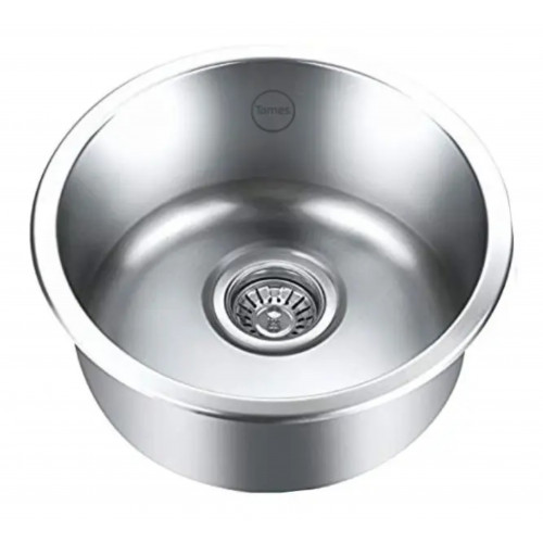 Lavaplatos Redondo Acero Industrial 41,5 cm Incrustar