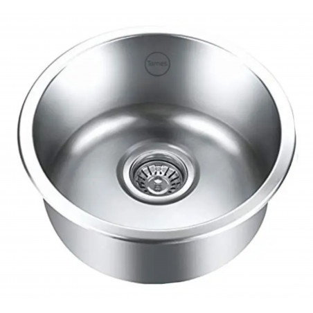 Lavaplatos Redondo Acero Industrial 41,5 cm Incrustar