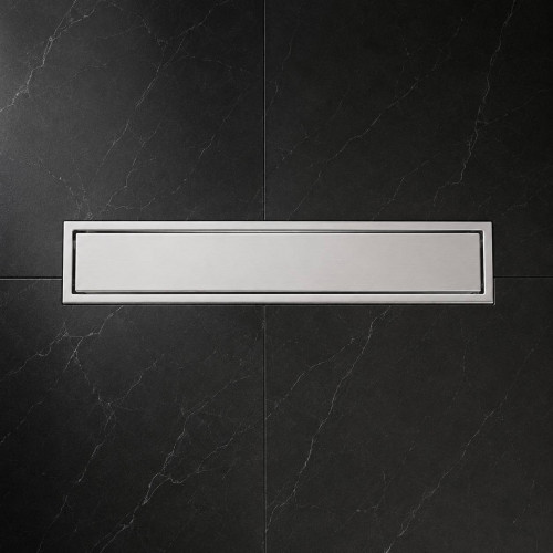 Rejilla Acero Rectangular 50 Cm X 7 Cm Panel Oculto