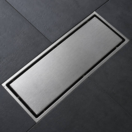 Rejilla Acero Rectangular 20 cm X 10 cm Panel Oculto Tames