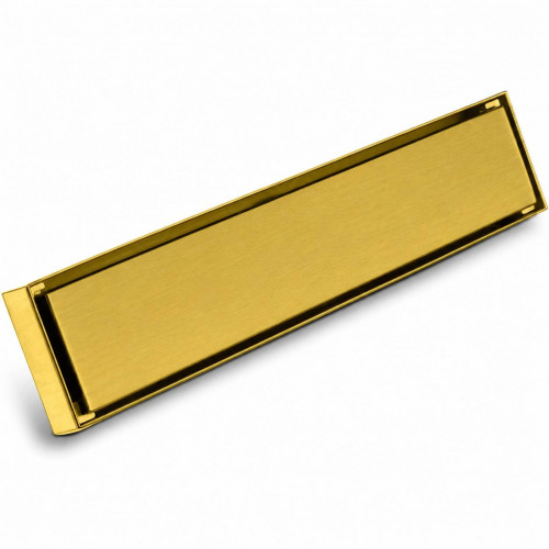 Rejilla Acero 60cm Panel Oculto Dorado Opaco Anti-olor Tames