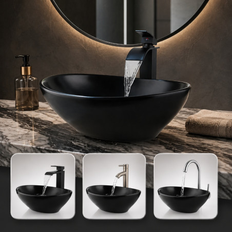 copy of Lavamanos Blanco Canoa Porcelana