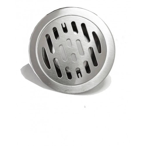 Rejilla En Acero Sifón Jazmín 10cm Circular 3 Por 1 1/2