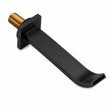 Pico Para Tina O Jacuzzi En Bronce Negro Linea Premium