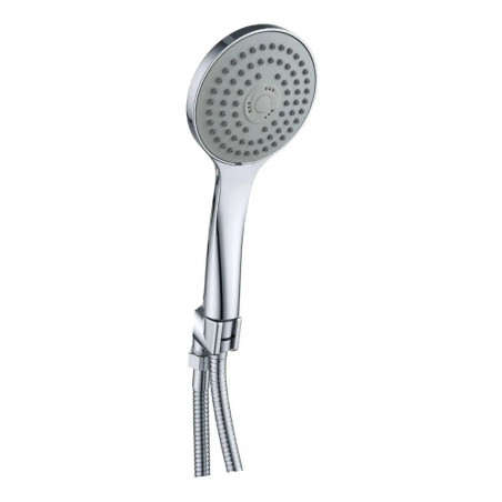 Kit Desviador- Ducha Redonda 20cm  , Teleducha Y Tubo Pared