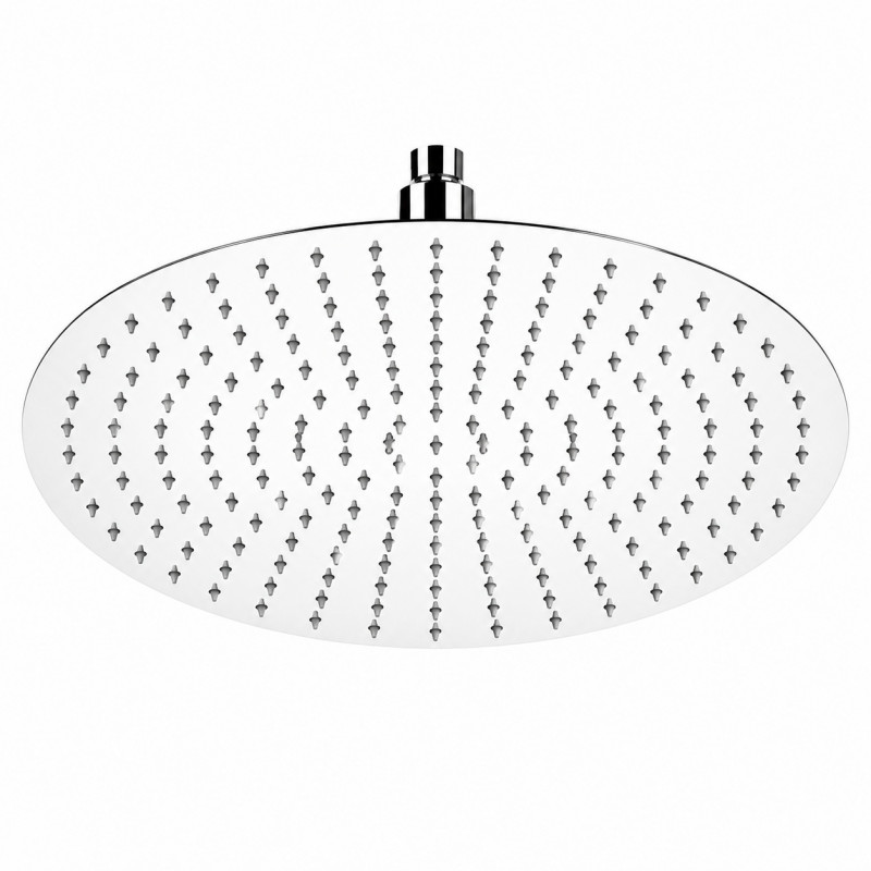 Regadera  Para Ducha Metálica 20cm Redonda (no Incluye Tubo)
