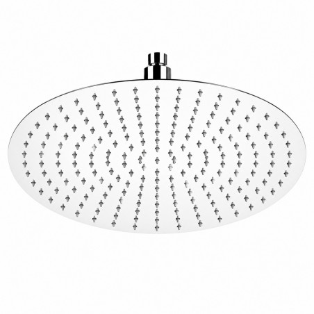 Regadera  Para Ducha Metálica 20cm Redonda (no Incluye Tubo)