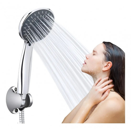 Regadera Ducha Teléfono Cambio De Chorro Abs Cromada Tames
