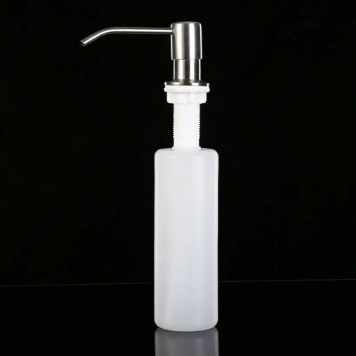Kit Monocontrol Acero Lavaplatos - Dispensador Jabón 500 ml