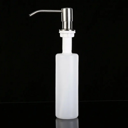 Kit Monocontrol Acero Lavaplatos - Dispensador Jabón 500 ml