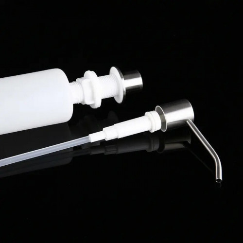 Kit Monocontrol Acero Lavaplatos - Dispensador Jabón 500 ml