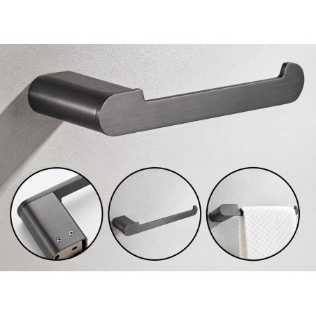 Toallero Corto Acero Inoxidable 304  Para Zona Humeda