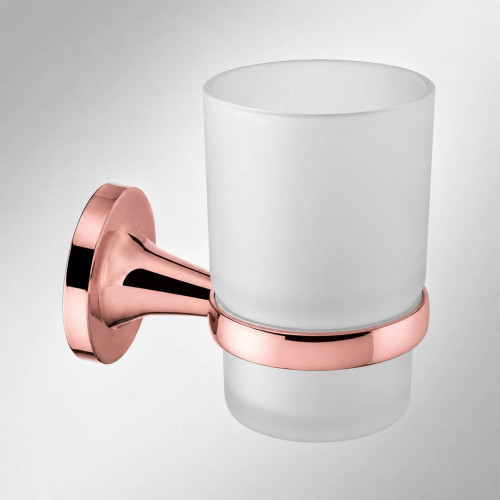 Accesorios Baño Metálico X6 Piezas Referencia Eclipse Oro Rosa