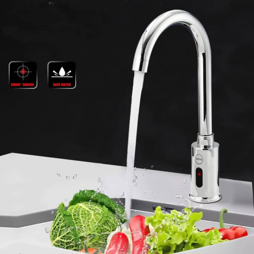 Grifería, Llave Sensor Institucional Cuello Ganso Alta