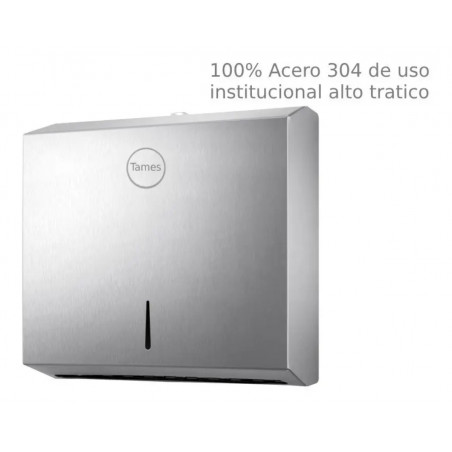 Kit Dispensador de Papel Acero y Dispensador Toallas Acero