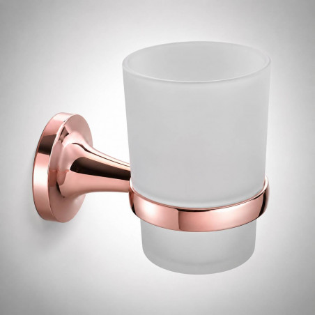 Accesorios Baño Metálico X6 Piezas -eclipse Oro Rosa Paris