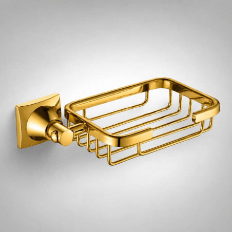 Accesorios Baño Metálico X6 Piezas Referencia Spazio Dorado